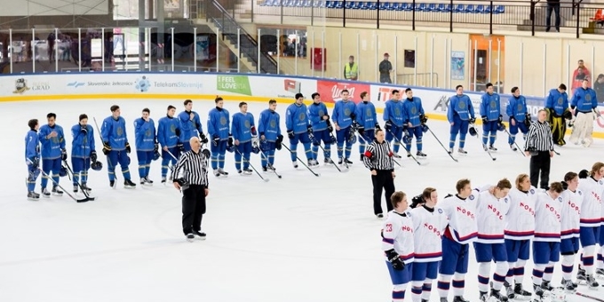 Юниорская сборная Казахстана уступила Норвегии