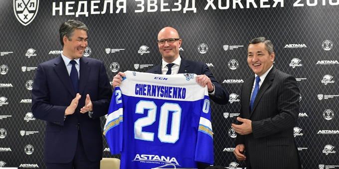 Дмитрий Чернышенко: "У Казахстана есть возможность иметь два клуба уровня КХЛ"