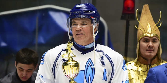 Александр Медведев: "Хоккей в Казахстане прогрессирует"