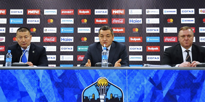 Аскар Шопобаев: "Если мы не будем заниматься сборной, то кто это будет делать?" Полная версия пресс-конференции руководства "Барыса"