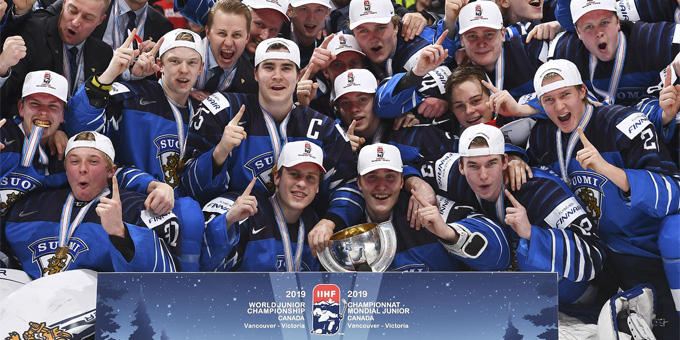МЧМ | Финляндия выиграла молодёжный чемпионат мира