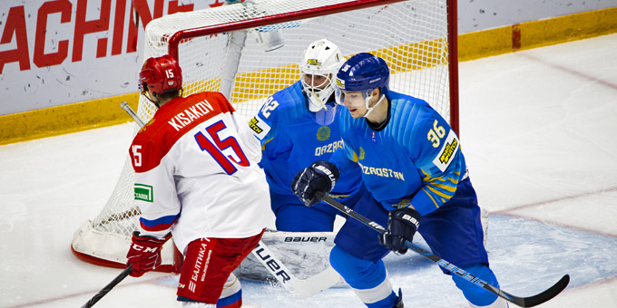 Вторая сборная Казахстана в овертайме уступила России