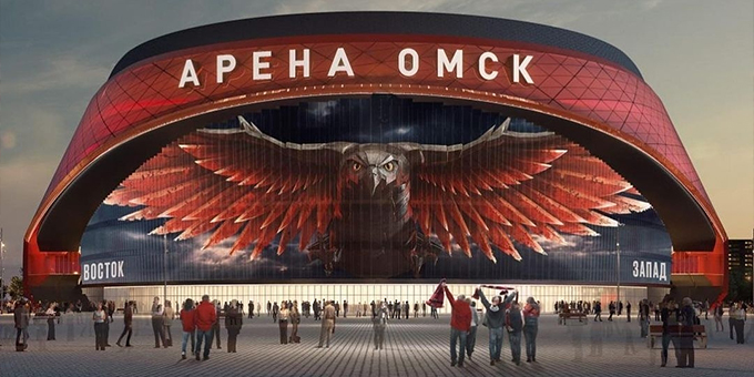 Ледовая арена в Омске откроется в 2022 году