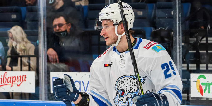 Якоб Лилья признан лучшим игроком дня в КХЛ