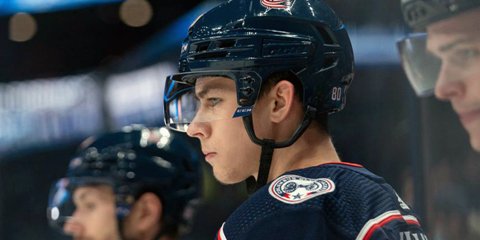 Егор Чинахов завёл блог, где рассказывает о начале карьеры в НХЛ