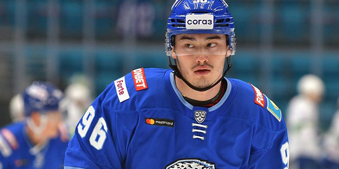 Алихан Асетов провёл 150 матчей в КХЛ