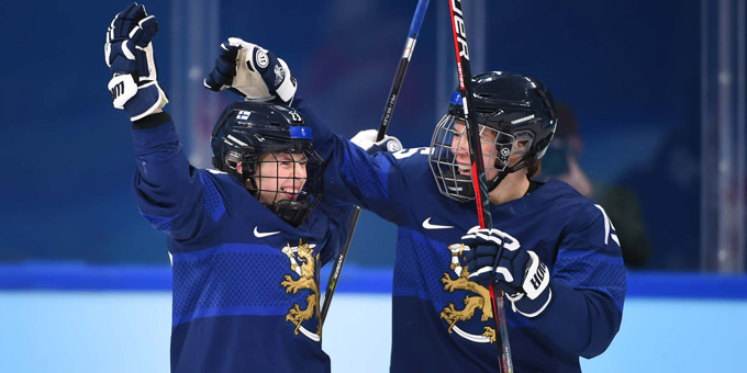 Женская сборная Финляндии разгромила Японию в четвертьфинале Олимпиады