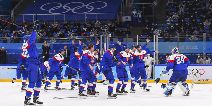 Сборная Словакии обыграла Швецию и завоевала бронзовые медали Олимпиады