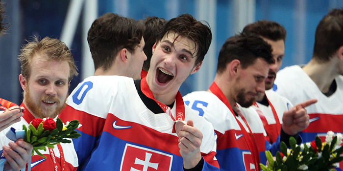17-летний Юрай Слафковски признан самым ценным игроком Олимпиады