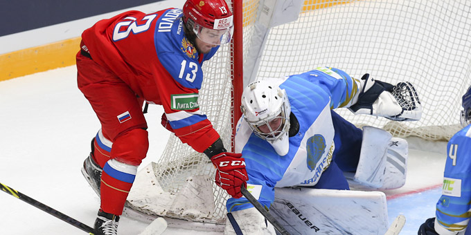 Молодёжная сборная Казахстана проиграла России