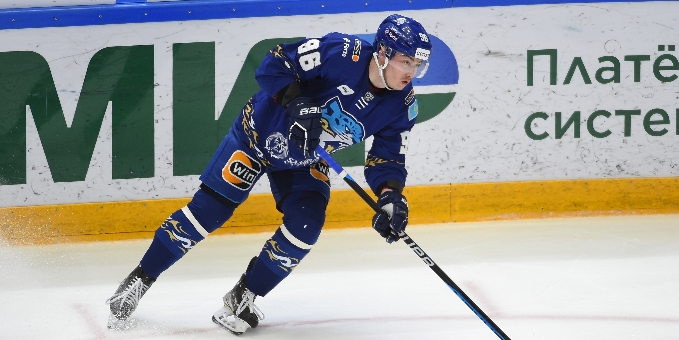 Алихан Асетов провёл 200 матчей в КХЛ