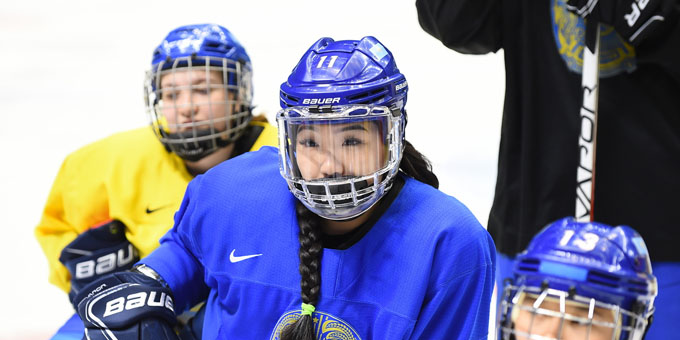 Хоккеистка женской сборной Казахстана рассказала о задачах на чемпионат мира
