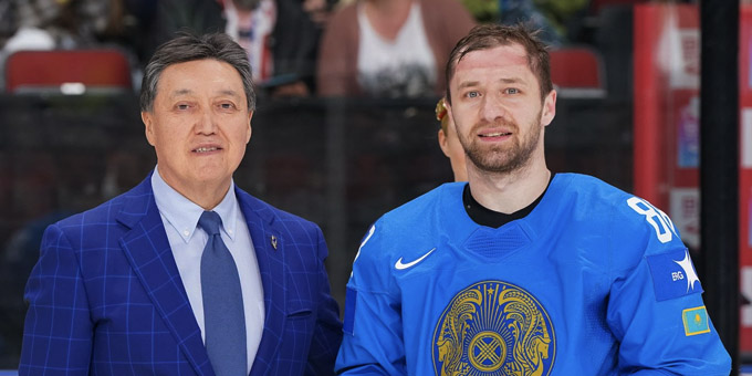 Евгений Рымарев назван лучшим игроком сборной Казахстана в матче против Словении