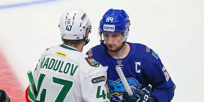 Аркадий Шестаков набрал 50 очков в КХЛ