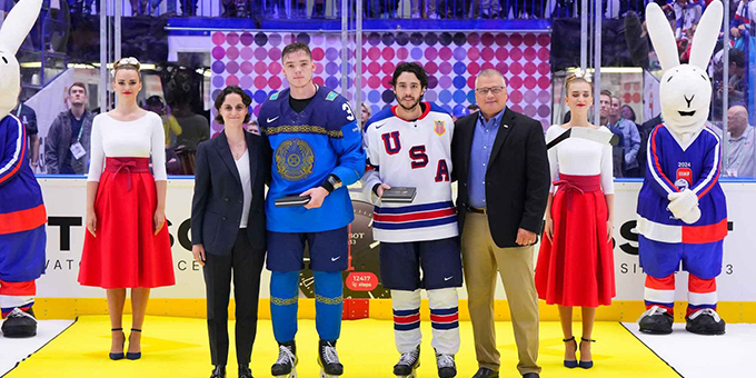 Артём Королёв признан лучшим игроком сборной Казахстана в матче против США