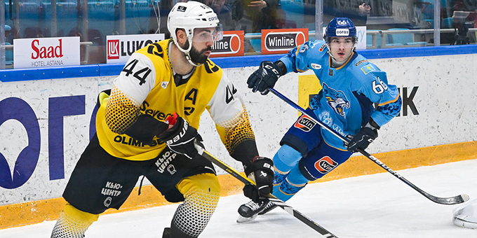 "Астанчане пытались избежать седьмой неудачи кряду". КХЛ - о поражении "Барыса" от "Северстали"