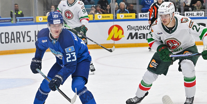 "Большинство не помогло хозяевам спастись от четвёртого поражения подряд". КХЛ - о поражении "Барыса" от "Ак Барса"