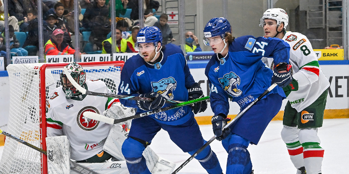 "Барыс" проиграл "Ак Барсу" и потерпел четвёртое поражение подряд