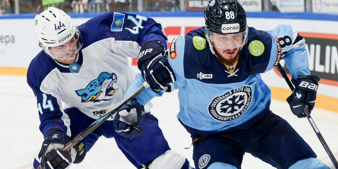 "Судьба матча решилась в серии буллитов". КХЛ - о поражении "Барыса" от "Сибири"