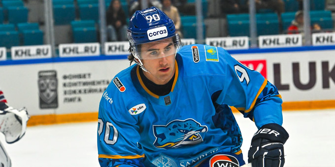 Экс-форвард "Барыса" снова подписал контракт с "Авангардом"