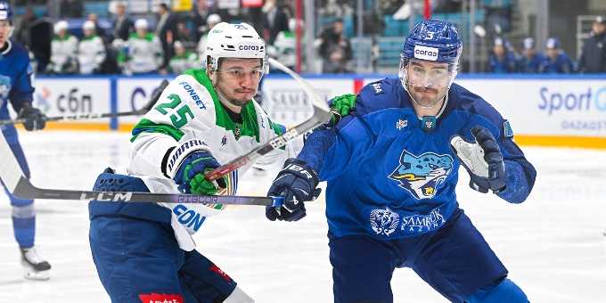 "Сравнять счёт хозяевам так и не удалось". КХЛ - о поражении "Барыса" от "Салавата Юлаева"