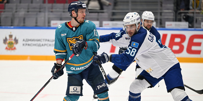 "Астанчане одерживают вторую победу подряд". КХЛ - о победе в овертайме "Барыса" над "Сочи"