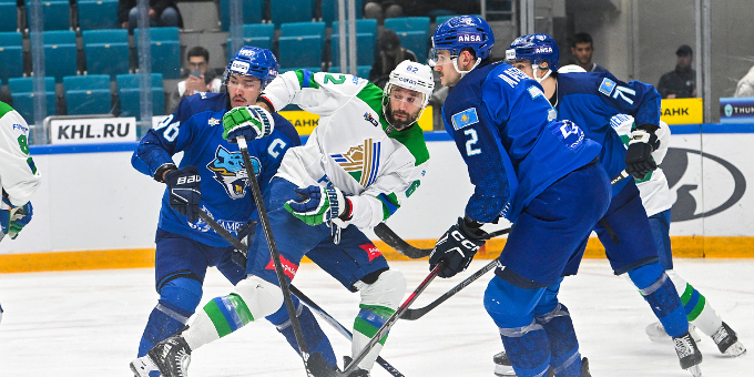 "Астанчане дотерпели и одержали третью победу кряду". КХЛ - о победе "Барыса" над "Салаватом Юлаевым"