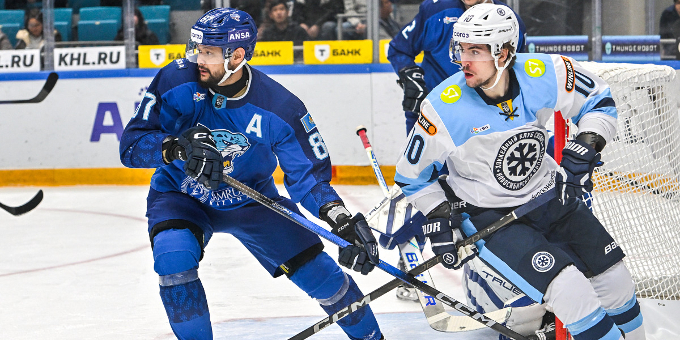 "Исход встречи пришлось определять в серии послематчевых бросков". КХЛ - о поражении "Барыса" от "Сибири"