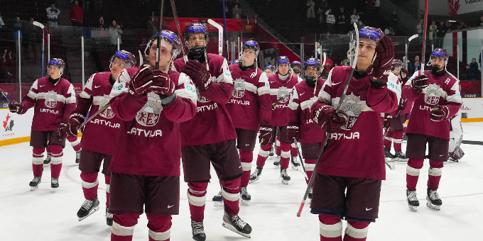 Стал известен состав молодёжной сборной Латвии на чемпионат мира