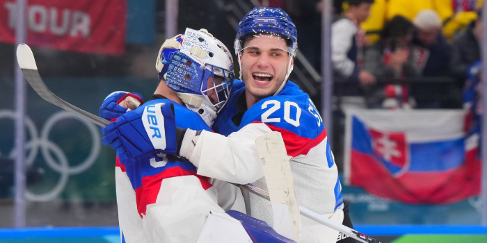 Сборная Словакия вышла в четвертьфинал Олимпиады, выиграв группу "В"