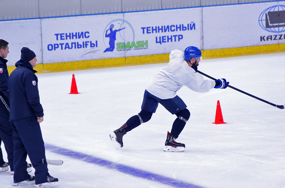 Дамир Рыспаев провёл первую тренировку в составе Торпедо